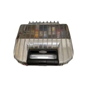VillaWare Pizzelle Cookie Baker Maker Uno Series Model 2060‎ IOB Roller Nonstick